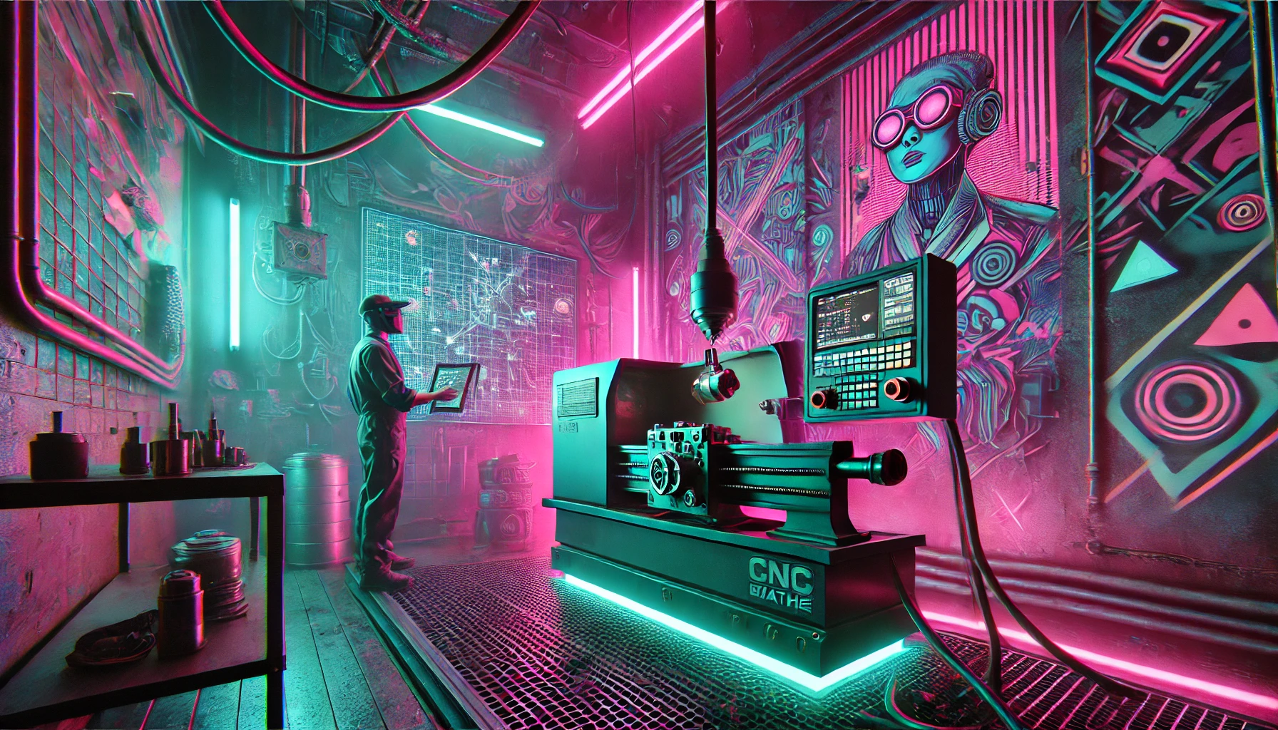 Neon verzija cnc rada